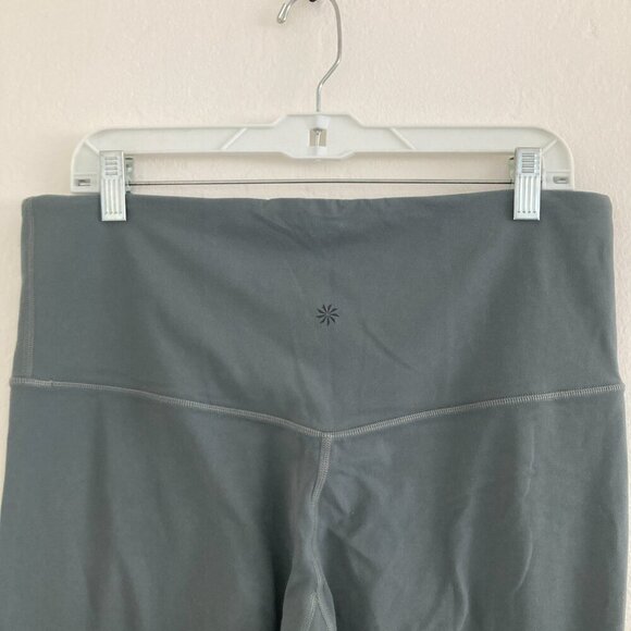 Athleta Ultra High Rise Elation Tight Sage Green Cropped Capri Basic Errands 1X - Picture 6 of 9